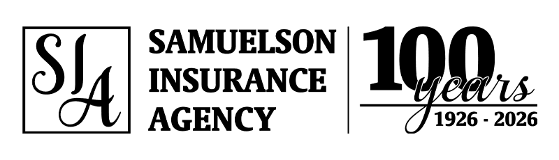 Samuelson Insurance Agency - 100 Year Logo 800